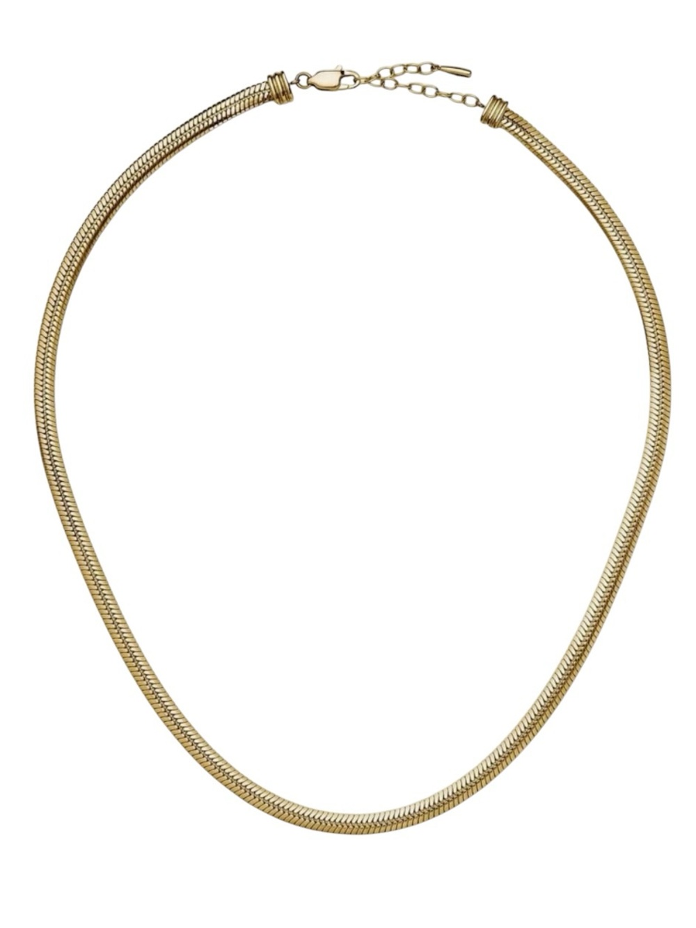Missoma Classic Snake Chain Necklace 18k Gold Plate